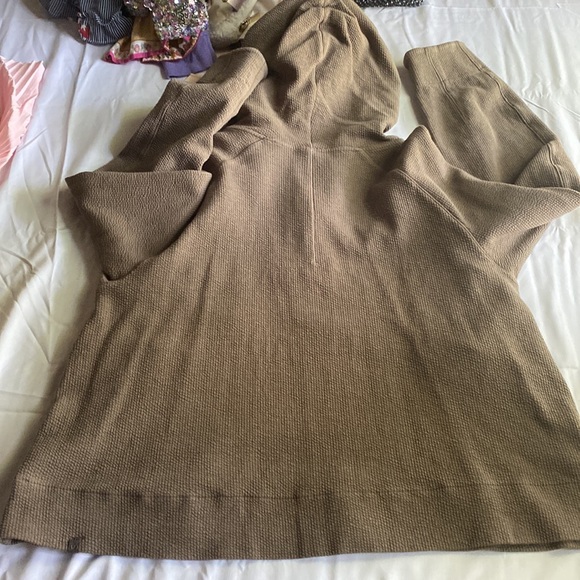 Textured Half Zip Hoodie - Picture 2 of 6